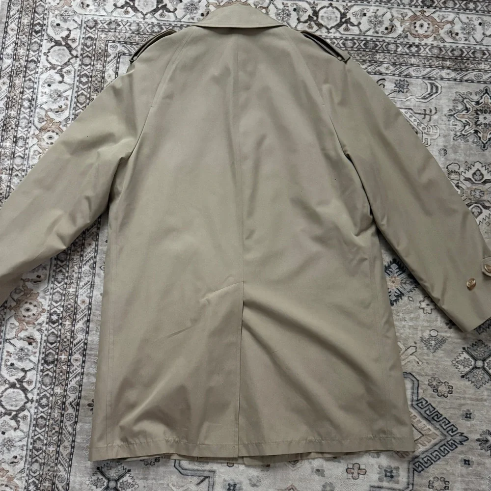 Misty Harbor Classic Tan Trench Coat - Lined & Elegant